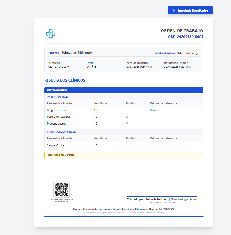 Dashboard Principal